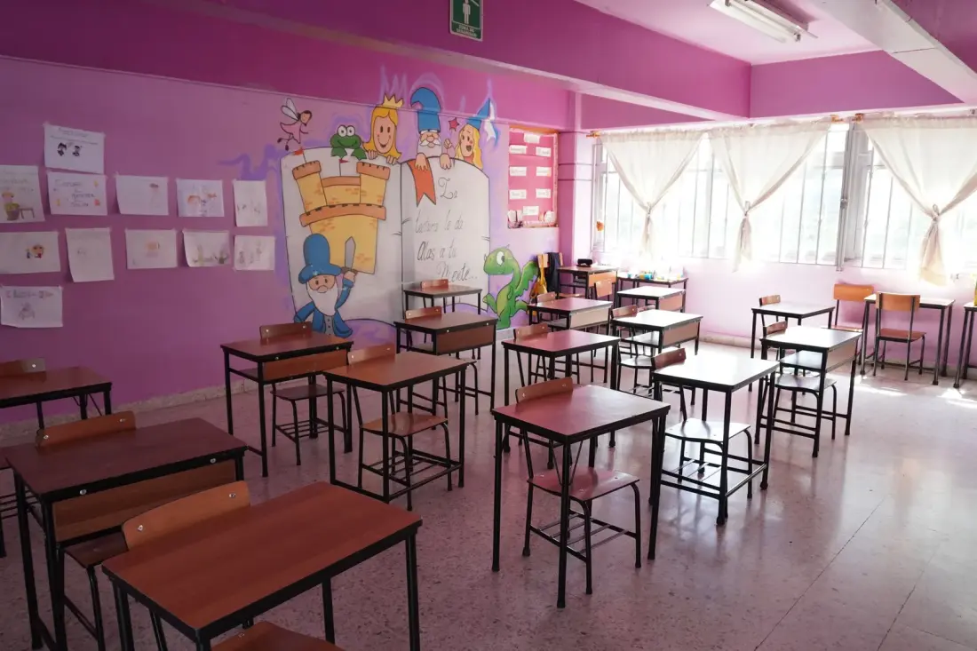 Aulas del Colegio Francés