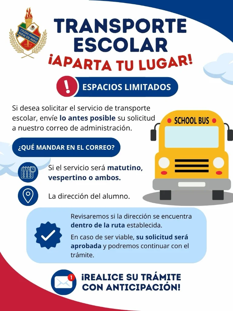 Servicio de Transporte Escolar — Ciclo 2026–2027